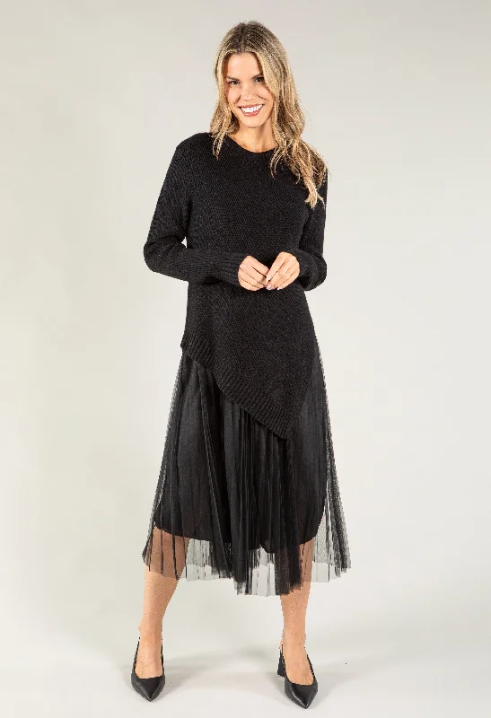 Sweet Girl Tulle Popover Dress