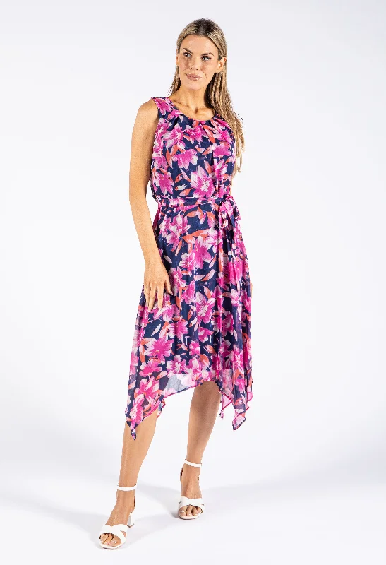 Casual And Casual Floral Belated Dress