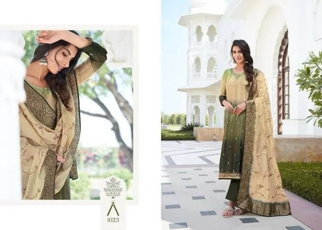 Bottom And Versatile 1023 Anika Designer Printed Plazzo Suit