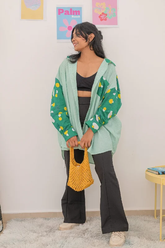 Fresh And Natural Coastal Breeze Oversize Shirt