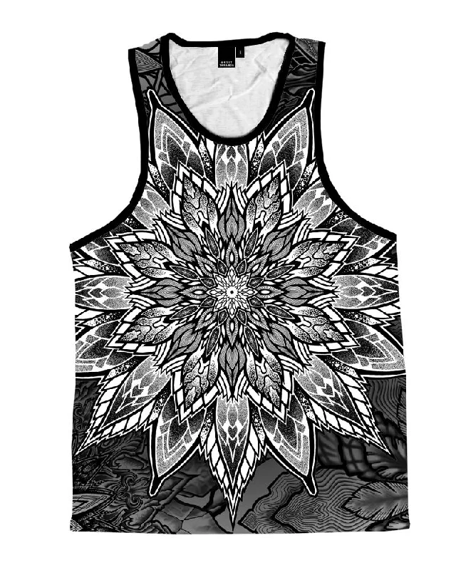 Celebrity Style Mandala Bloom Unisex Tank Top