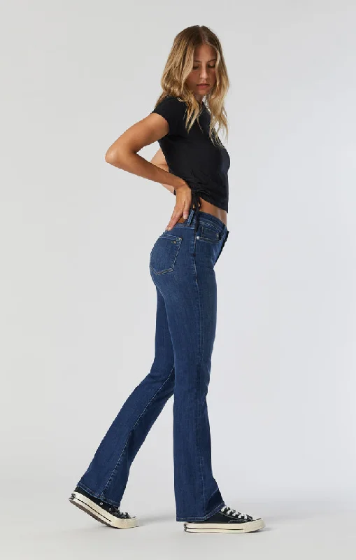 Wearable At Home Or Out MOLLY BOOTCUT IN INDIGO SUPERSOFT