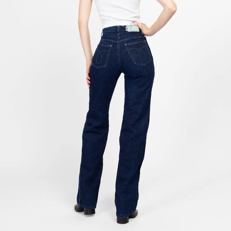 Classic Retro XS 70s Dee Cee Rappers Dark Wash Deadstock Jeans NWT