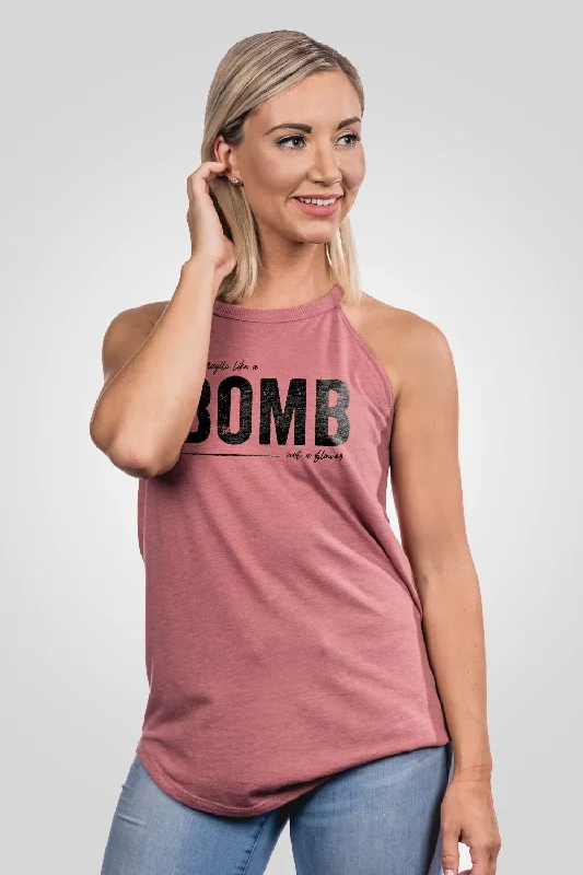 Low-key Luxury Women's Halter Tank - Like a Bomb