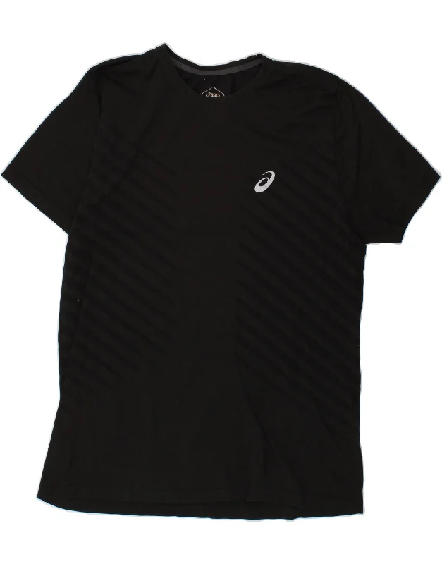 Multi-functional style ASICS Womens Tall T-Shirt Top UK 20 2XL Black