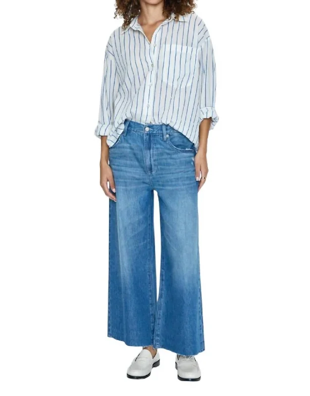Windbreaker fashion Jadyn Low Slung Crop Jeans In Amalfi