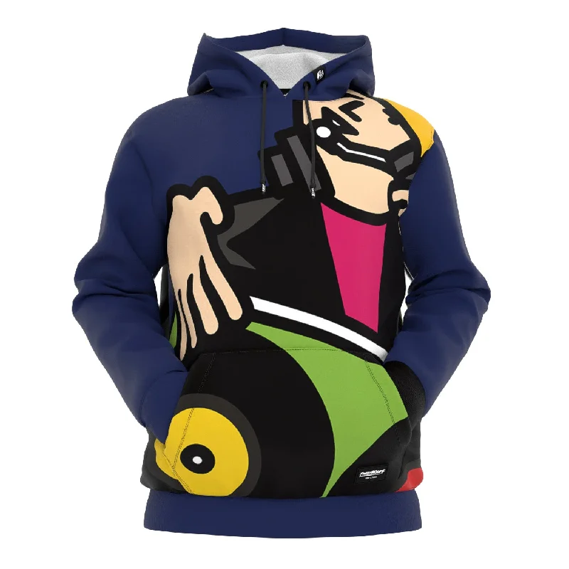 Hooded design No stop DJ Hoodie