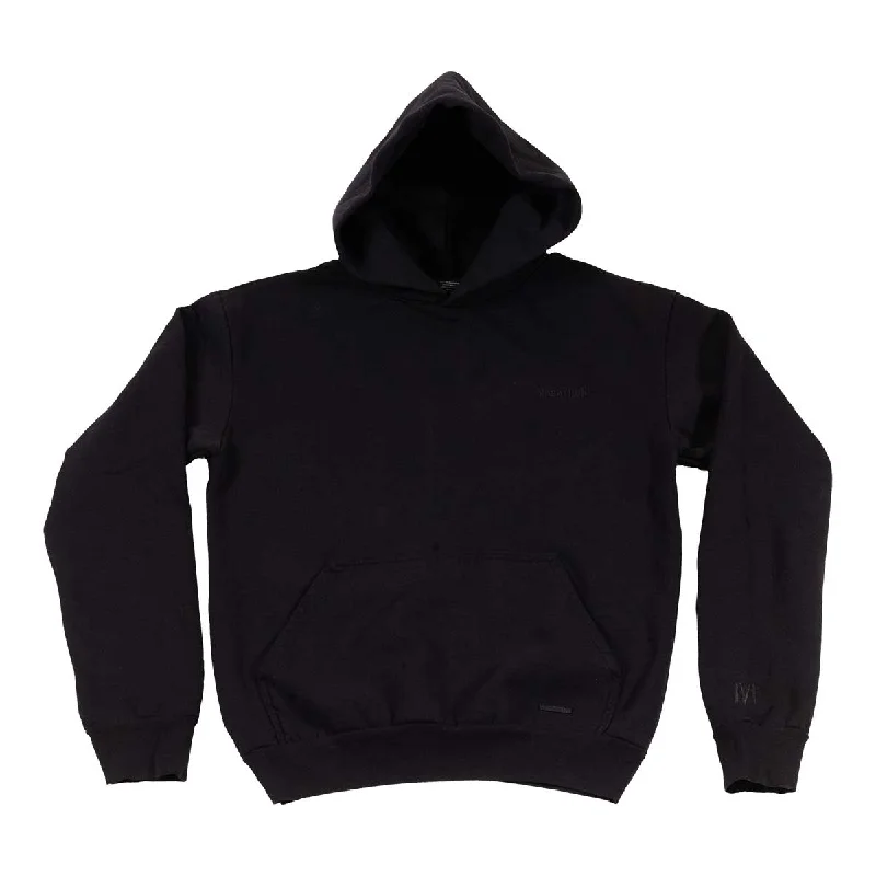High-quality Fabrics Marathon Life Hoodie - Black
