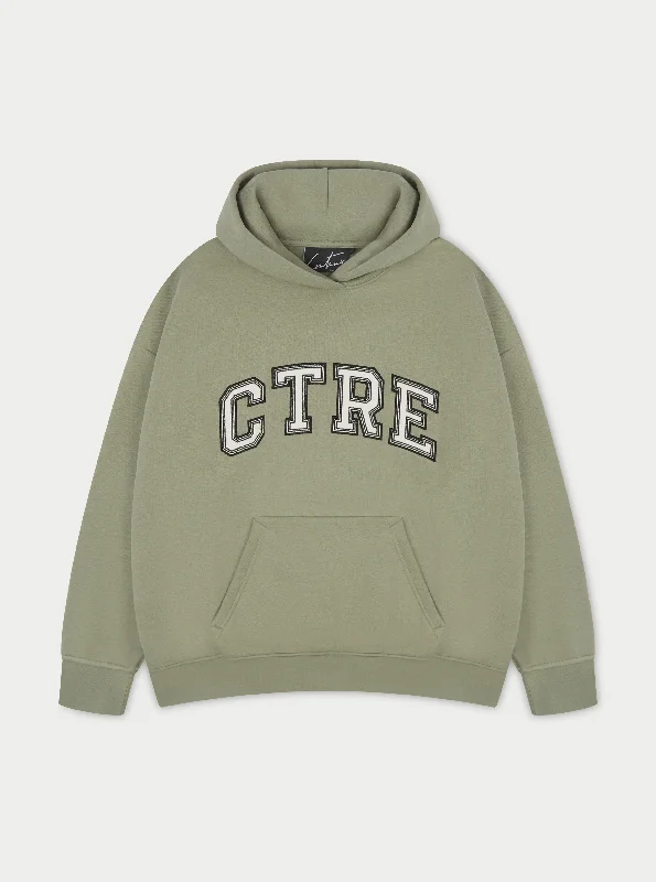 Windbreaker fashion CTRE OVERSIZED HOODIE - SAGE