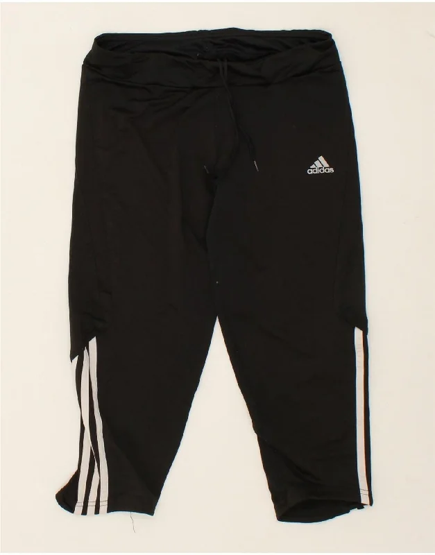 Elegant And Lazy ADIDAS Womens Climalite Bermuda Sport Shorts UK 12/14 Medium Black