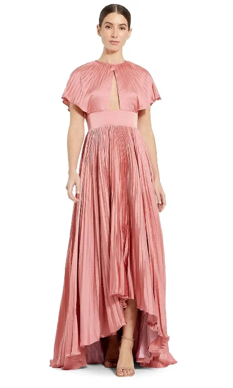 Floral Prints Ieena Duggal 11637 - Short Sleeve Cutout Evening Dress