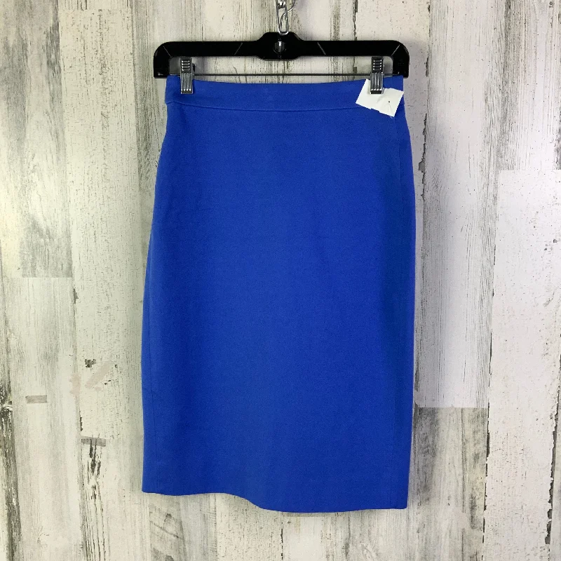 Sweet breath Skirt Midi By J. Crew In Blue, Size: 0