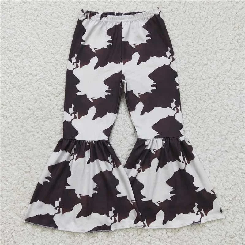 Playful Style P0056 Ink pattern milk silk trousers