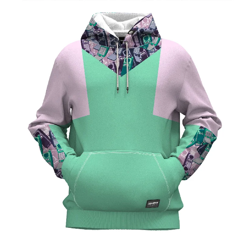 Loose Fit Throwback Phones Hoodie