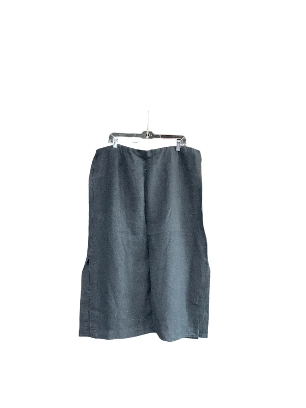 European And American Style Skirt Maxi By J. Jill In Black, Size: Xl
