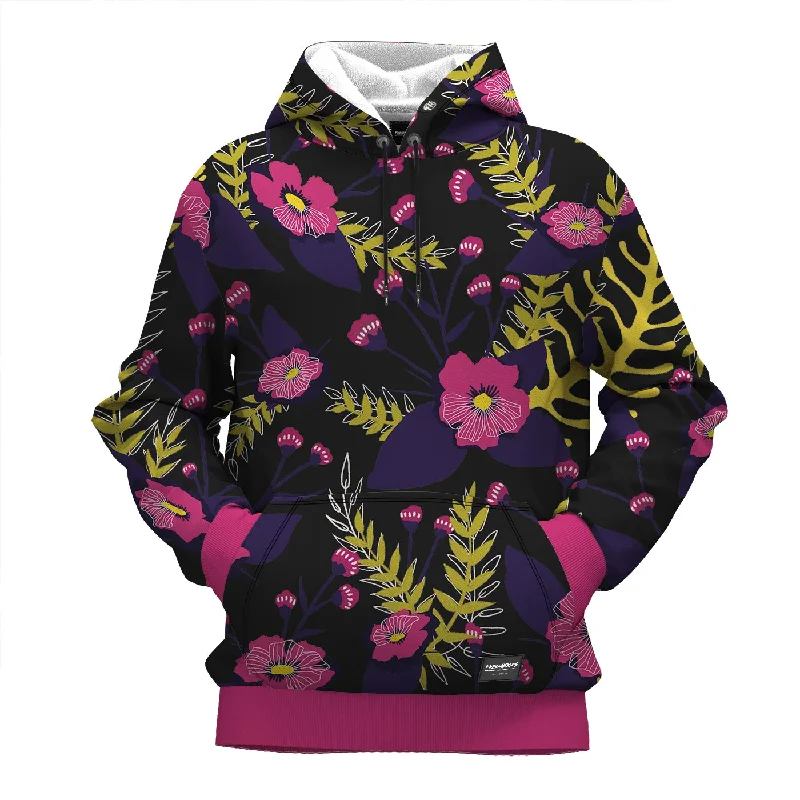 Floral Prints Lenten Rose Hoodie
