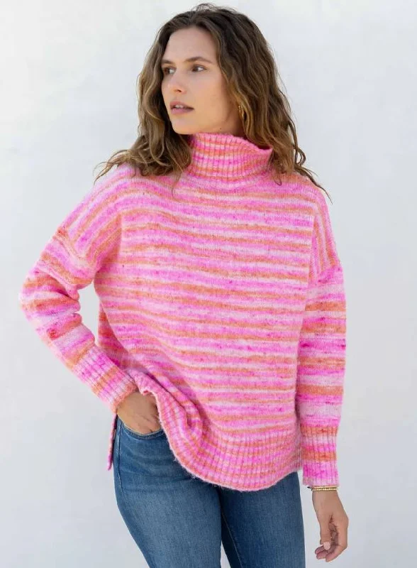 Ultra-lightweight Mersea Good Vibrations Sweater Cotton Candy Pink