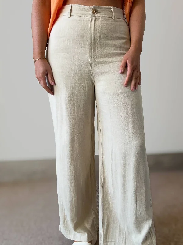 Innovative Design Beauty Pants In Natural