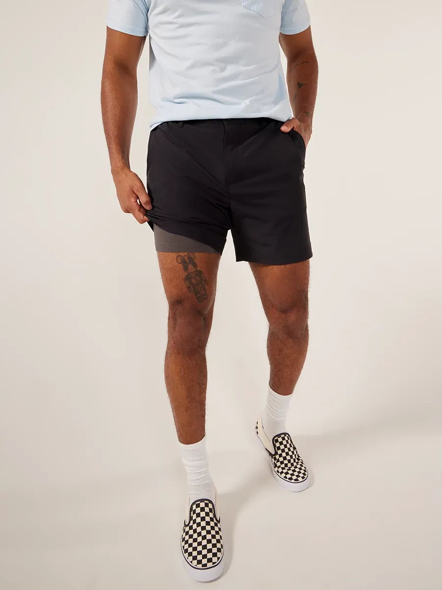 Hooded design The Midnight Adventure 6" (Lined Everywear Performance Short)
