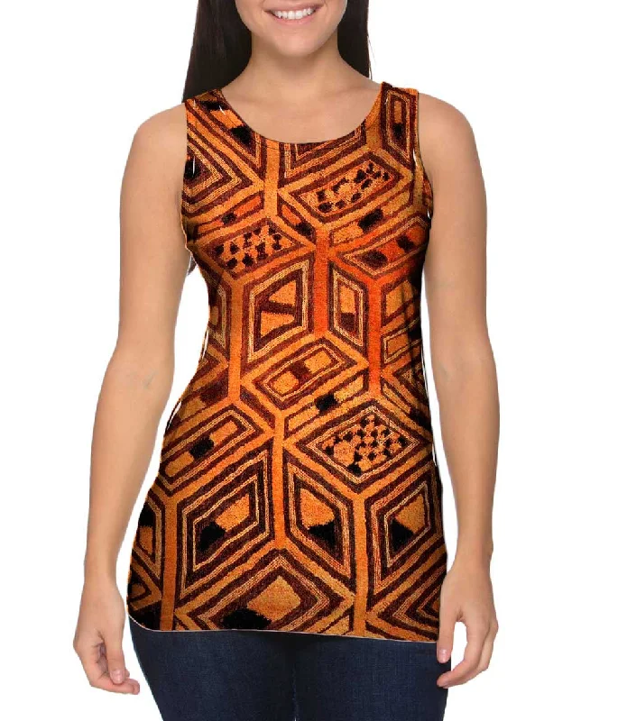 Outdoor Trend African Tribal Kuba Cloth