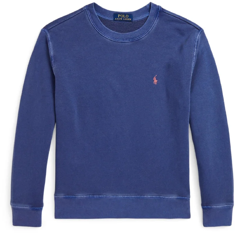 Noble And Elegant Polo Ralph Lauren Light Navy Sweatshirt
