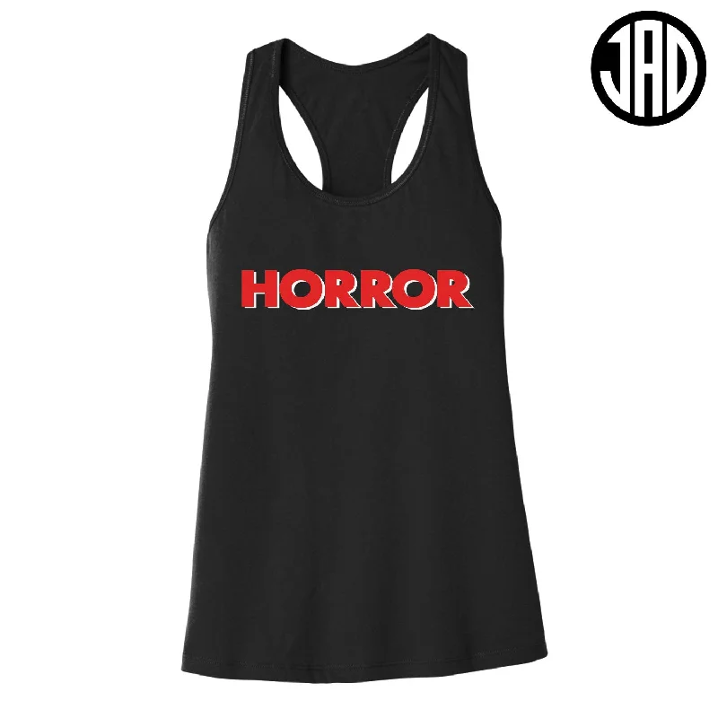 French Retro Horror High - Women's Racerback Tank