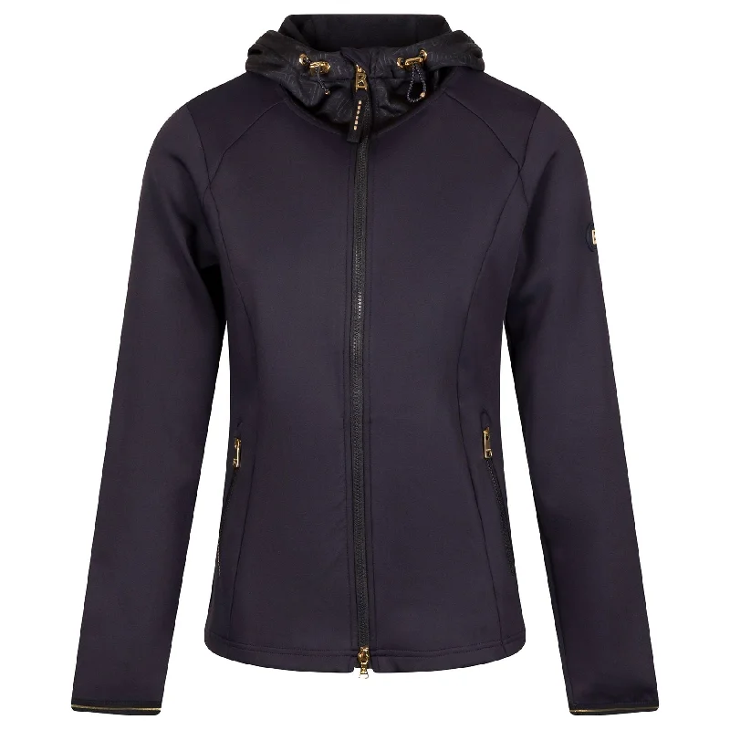 Sweet breath Womens Sybilla Hooded Mid Layer Navy - AW24