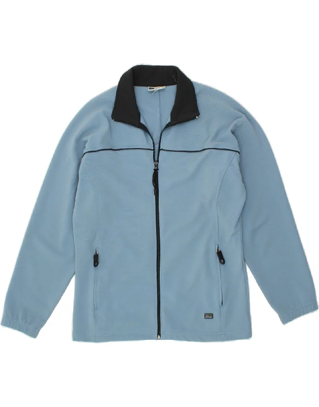 Noble And Elegant ASICS Womens Tracksuit Top Jacket UK 18 XL Blue Polyester