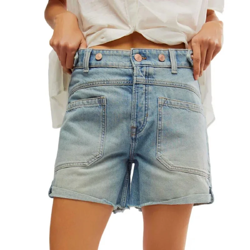 Luxury Temperament Palmer Shorts In La La Land