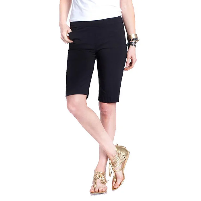 Unique Design SlimSation 12-Inch Walking Shorts - Black