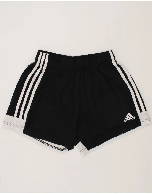 Casual And Casual ADIDAS Womens Climalite Sport Shorts UK 4/6 XS Black Colourblock Polyester Casual And Casual ADIDAS Womens Climalite Sport Shorts UK 4/6 XS Black Colourblock Polyester