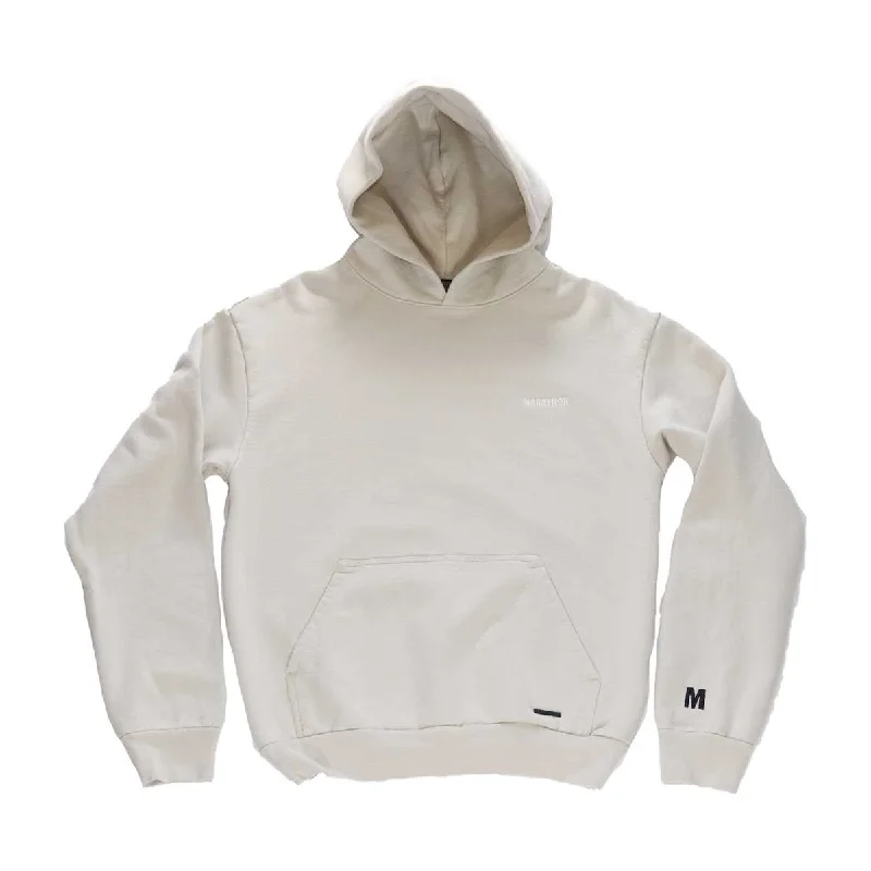Casual Street Marathon Life Hoodie - Bone