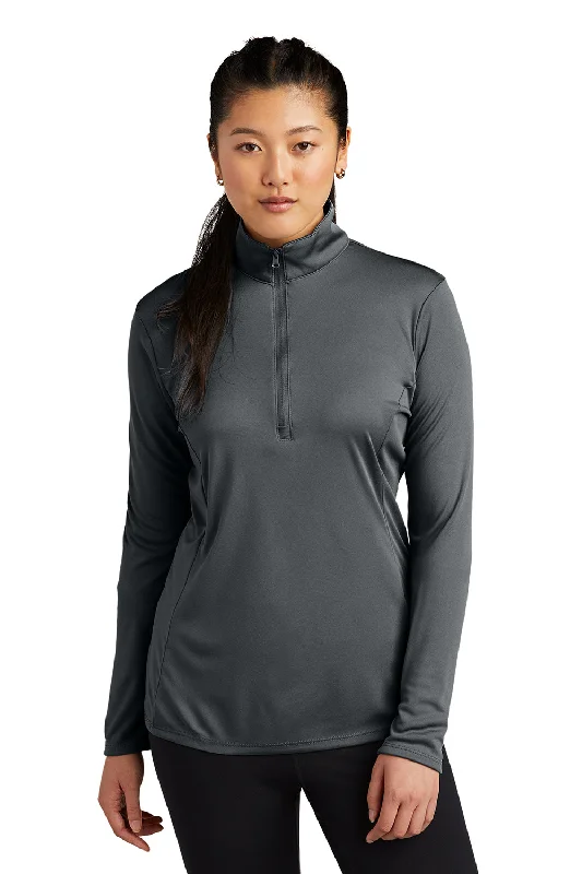 Elegant Style Sport-Tek Womens Competitor Moisture Wicking 1/4 Zip Sweatshirt - Iron Grey Elegant Style Sport-Tek Womens Competitor Moisture Wicking 1/4 Zip Sweatshirt - Iron Grey