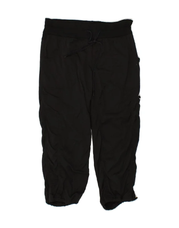 Sports Design THE NORTH FACE Womens Capri Tracksuit Trousers UK 14 Medium Black Nylon Sports Design THE NORTH FACE Womens Capri Tracksuit Trousers UK 14 Medium Black Nylon