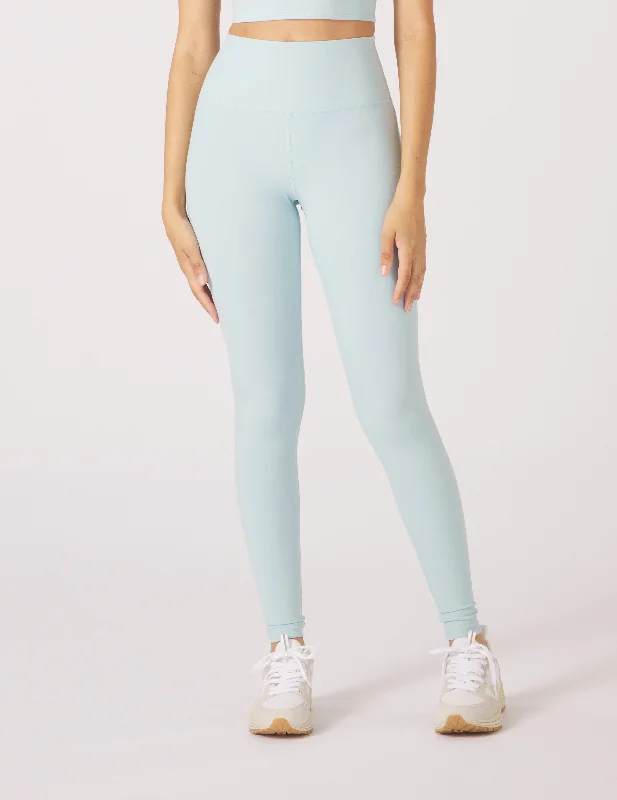 Casual Style High Waist Pure Legging: Hydrangea