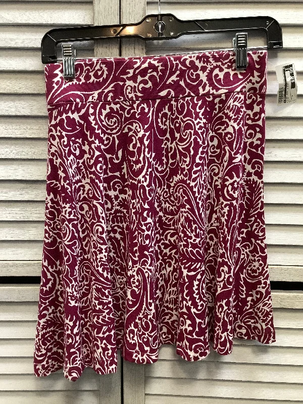 Luxury Temperament Skirt Mini & Short By Loft In Pink, Size: S