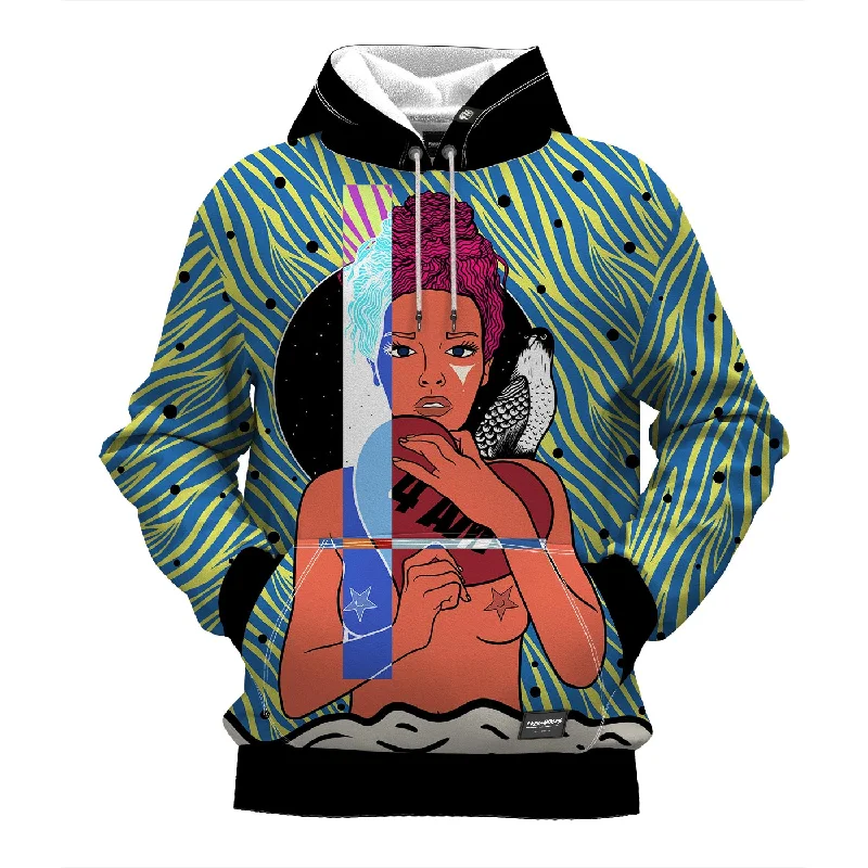 Unique prints So Close Hoodie