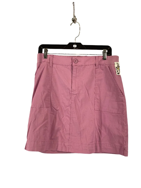 High-end Fabrics Skirt Mini & Short By Lee In Purple, Size: 10