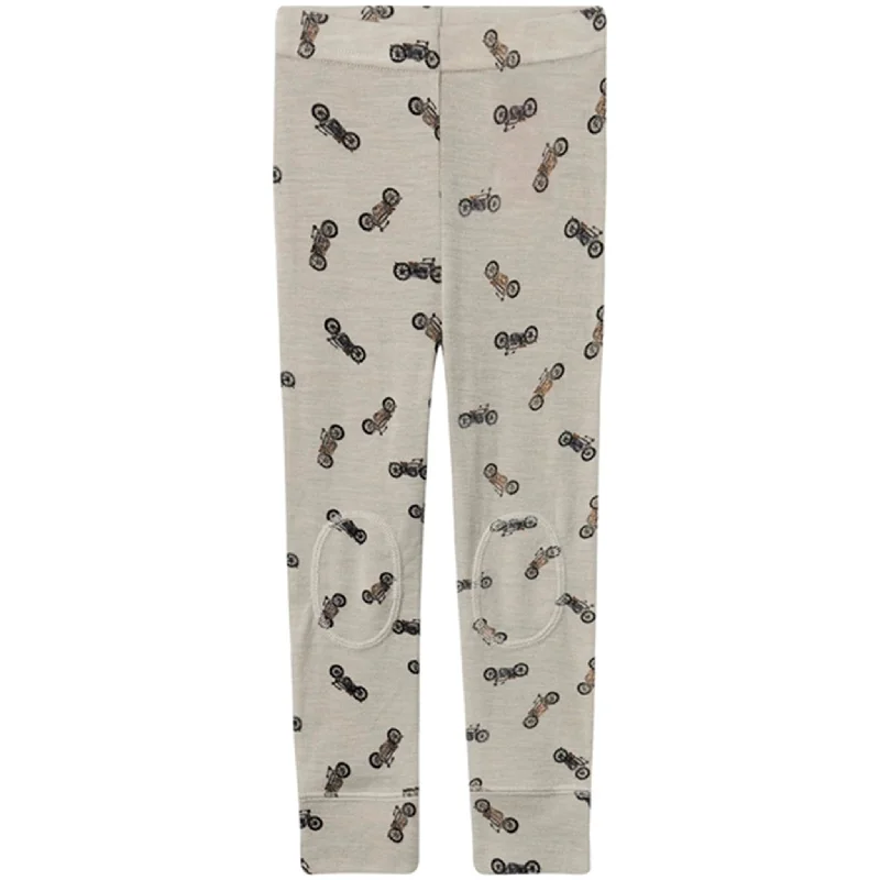 Versatile Items Name it London Fog Wang Wool Rib Leggings AOP