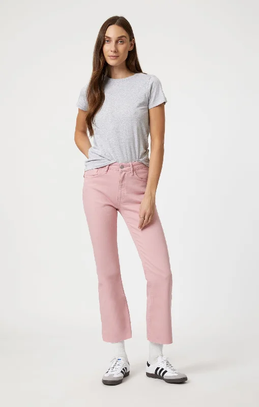 End Of The Year ANIKA CROP FLARE IN ROSE ELEGANCE FLEX BLUE