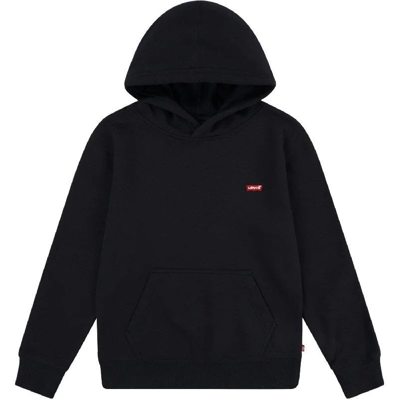 Sports Cool Levi's BLACK Mini Batwing Pullover Hoodie
