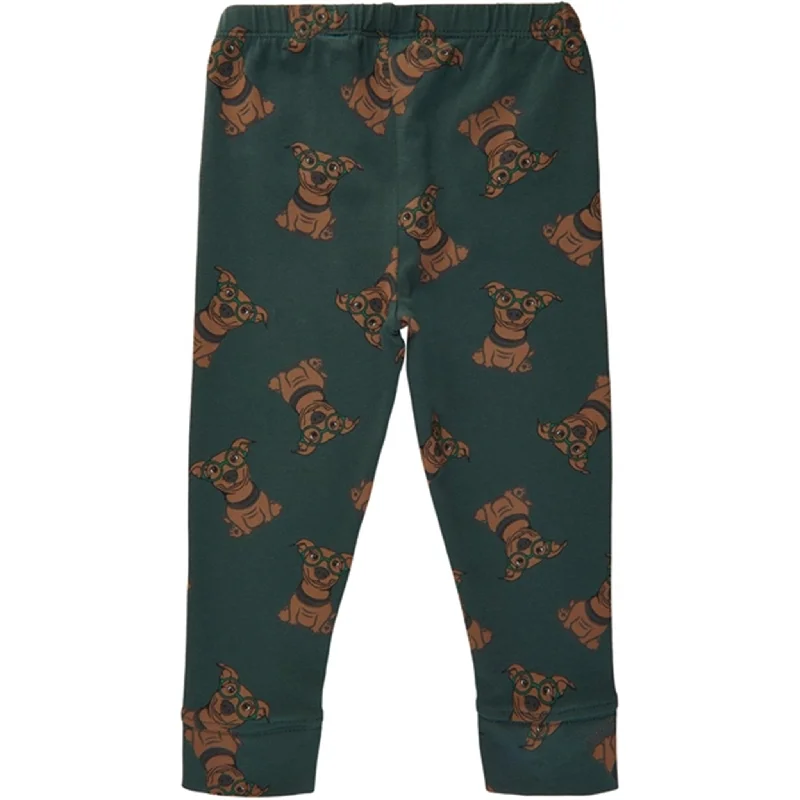 Exquisite Fabrics THE NEW Siblings Green Gables Hales Leggings