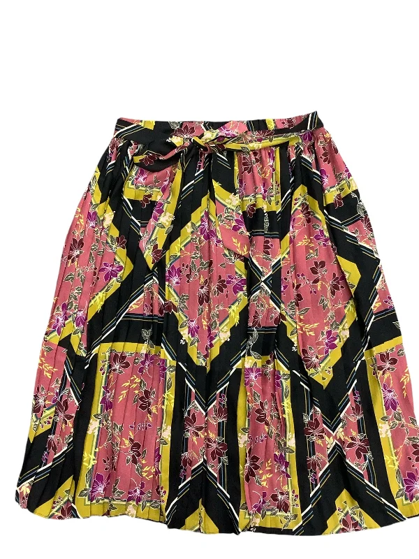 Slightly Flared Design Skirt Maxi By Apt 9 In Multi-colored, Size: Xl