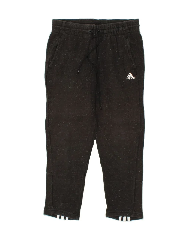 Eye-catching Personality ADIDAS Womens Capri Tracksuit Trousers UK 8/10 Small Grey Flecked Cotton Eye-catching Personality ADIDAS Womens Capri Tracksuit Trousers UK 8/10 Small Grey Flecked Cotton