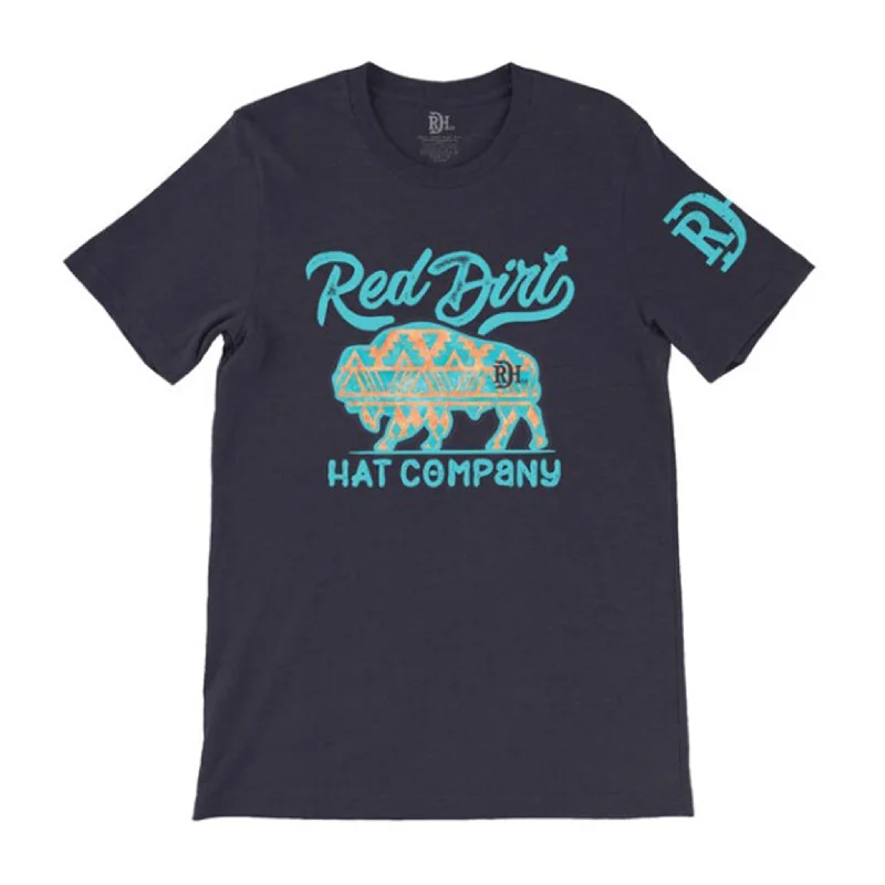 Sports Design Red Dirt Unisex Aztec Bison Tee
