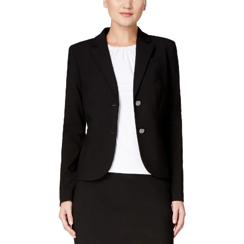 Street Charm Calvin Klein Womens Suit Separate Office Two-Button Blazer
