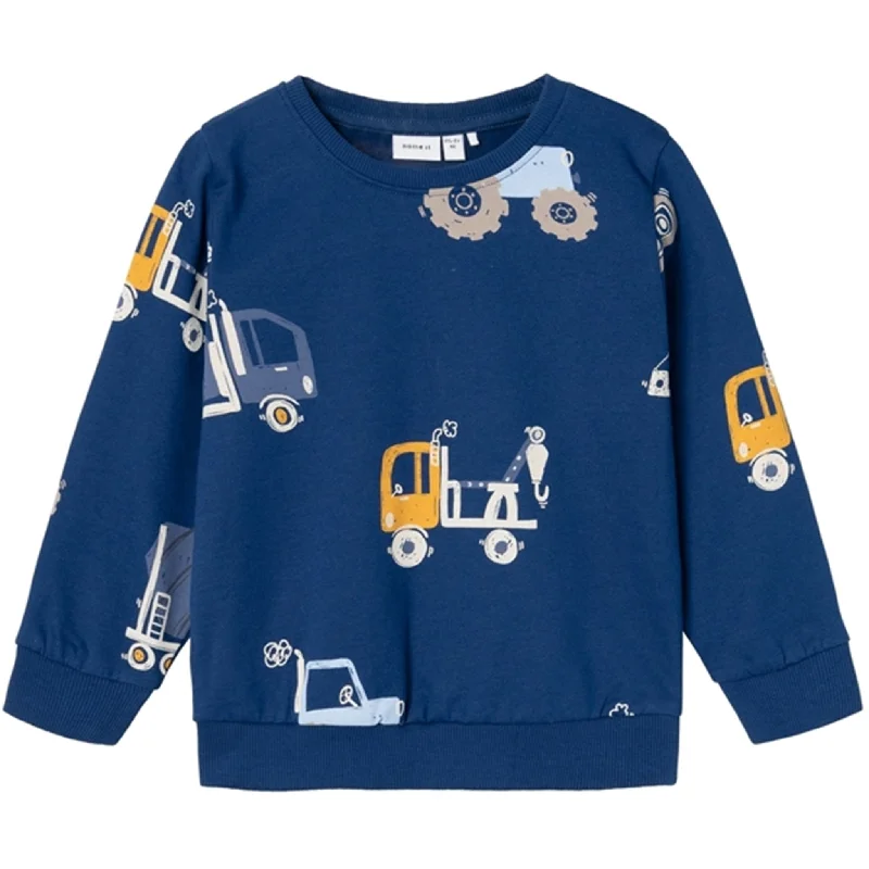 Fresh And Natural Name it Estate Blue Theodor Sweatshirt
