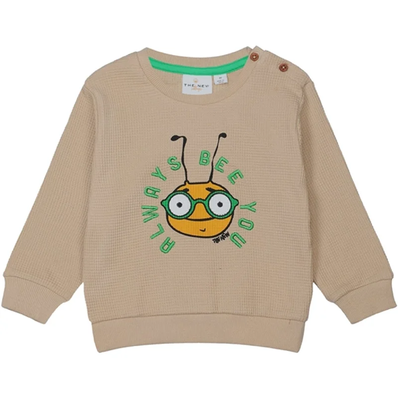 Romantic And Fresh THE NEW Siblings Cornstalk Juzzy Waffle Sweatshirt