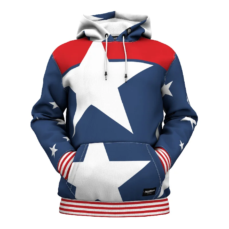 Designer Style Big Stars Hoodie