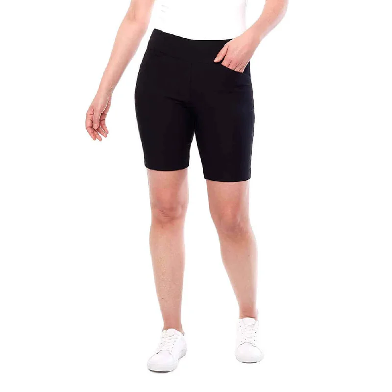 British casual UP! 9-Inch Techno Solid Short - Black